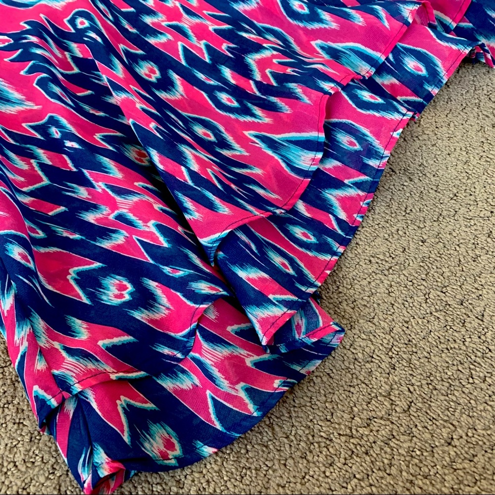 Patterned Flowy Tank Top - Picture 6 of 6
